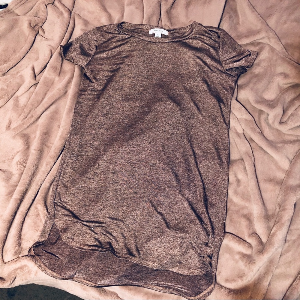 Rose gold dress